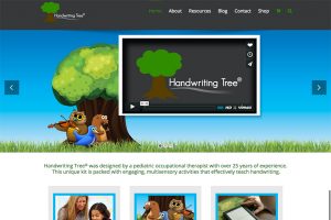 Handwriting Tree website