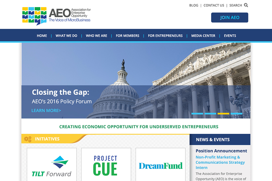 AEO website