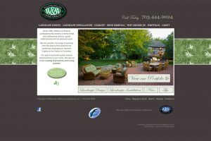 Williams and Williams Landscaping website