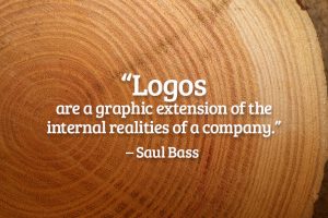 Logos are a graphic representation of the internal realities of a company.