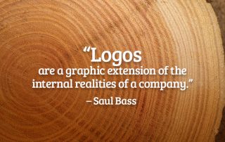 Logos are a graphic representation of the internal realities of a company.