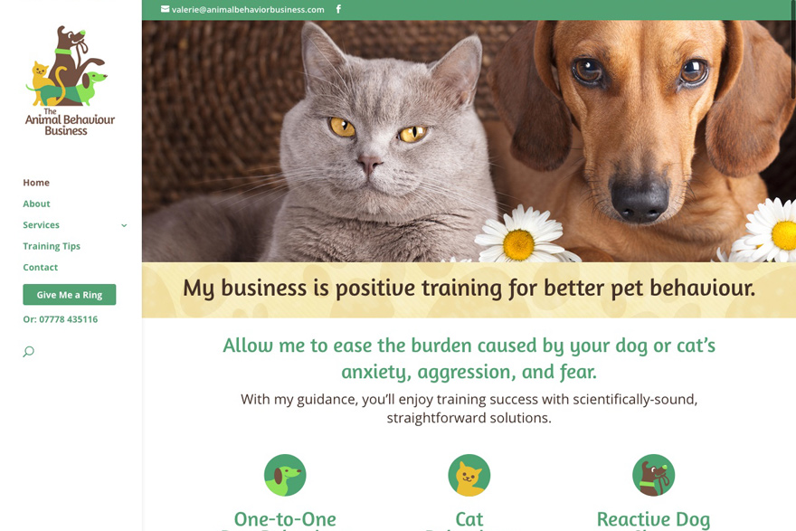 animal behaviour business website